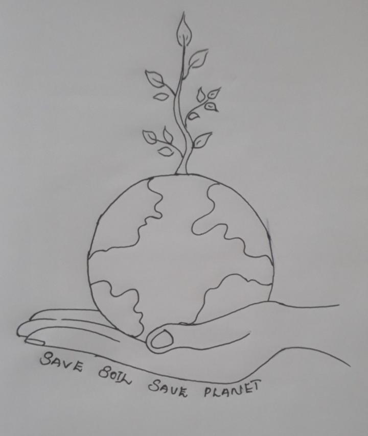 Poster on save soil | Poster drawing, Earth drawings, Poster on-saigonsouth.com.vn